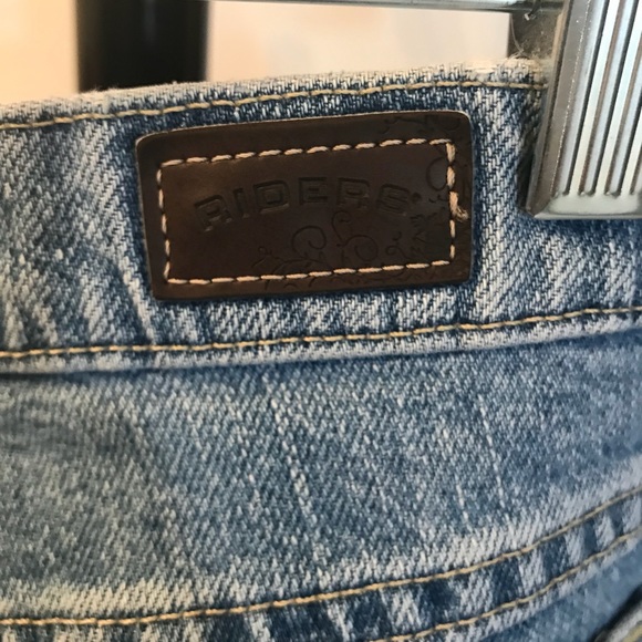 Riders Womens Jeans 10P Light Washed Blue Denim Relaxed Cotton Lycra Casual - Picture 8 of 11